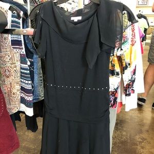 Zoe Ltd black dress with sequined accents
